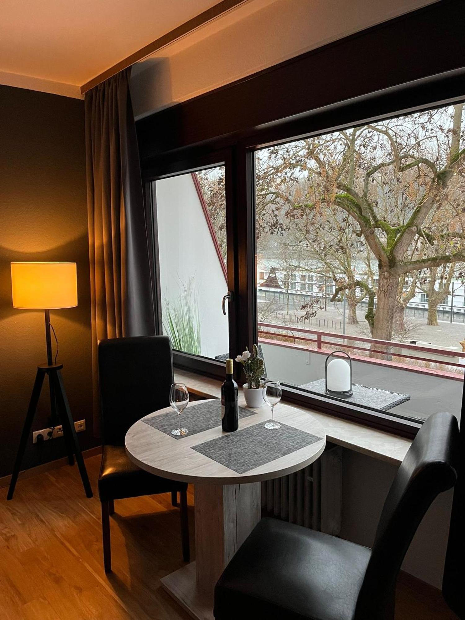 Rheinpanorama Suite Mit Balkon Koblenz  Exteriör bild