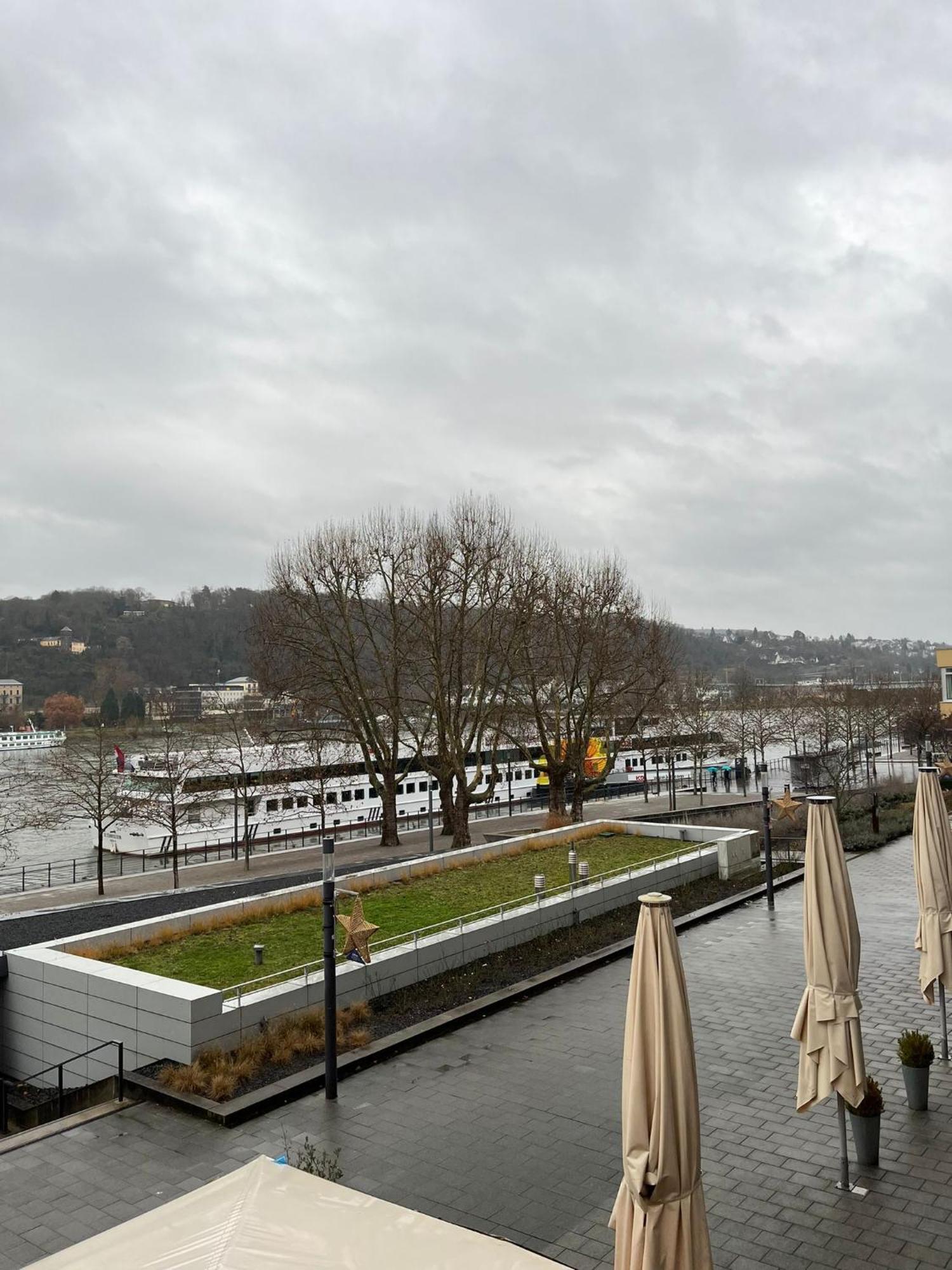 Rheinpanorama Suite Mit Balkon Koblenz  Exteriör bild